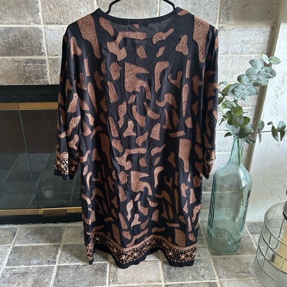 Soft Surroundings Hand Beaded Tunic NWT - Picture 2 of 3